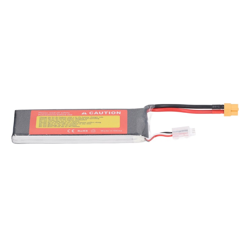 RC Lipo Battery 7.4V 60C Discharge Rate 2S XT60 Plug