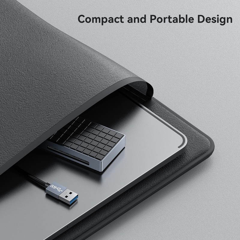 Yottamaster P-CR01 USB 3.0 Card Reader, SD/TF (microSD)/CF/MS 4 Slots
