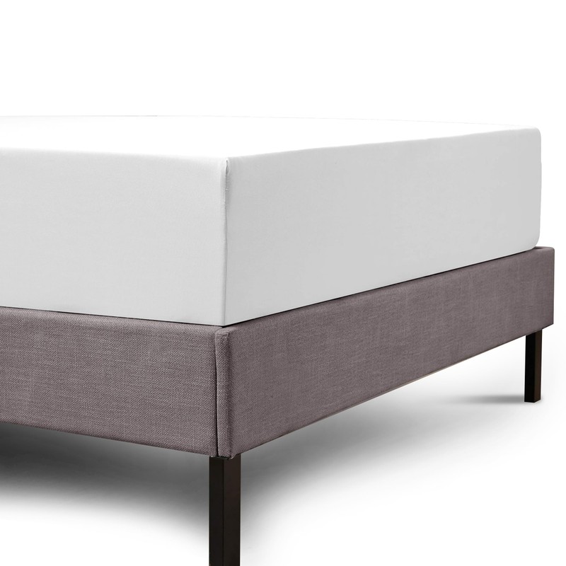 AMEHA Double Fitted Sheet - Whitw Bed Sheets Extra Deep