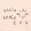 French Tip Press on Nails Long Stiletto Fake Nails with