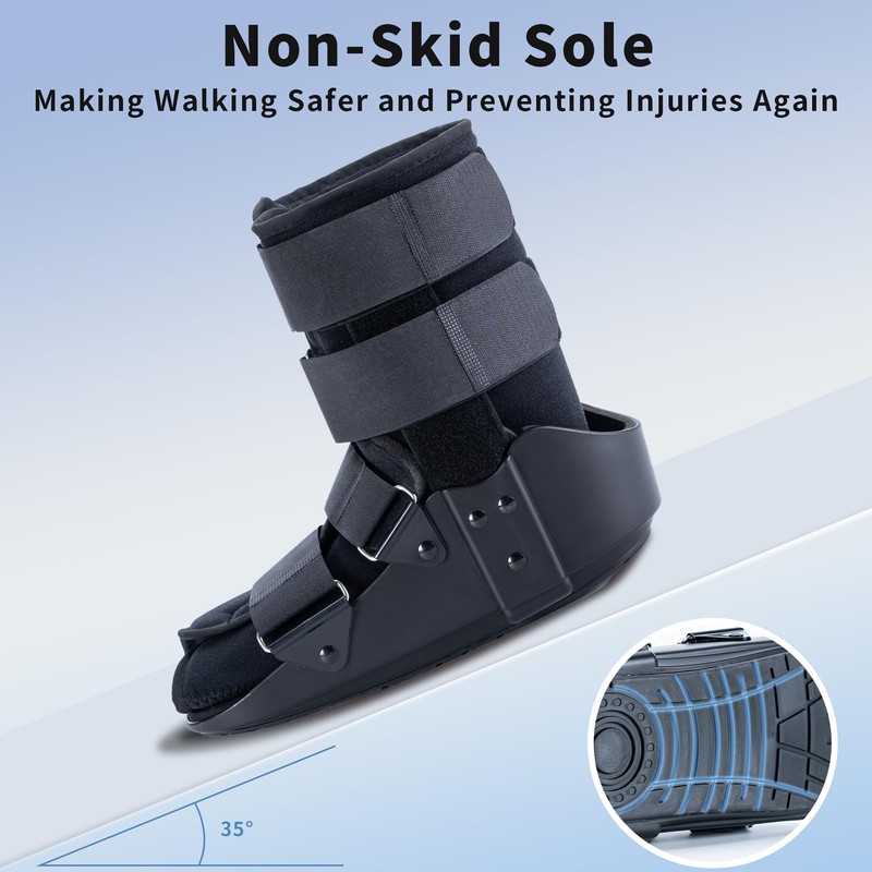 kefit Walking Boot, Orthopedic Boot Fracture Boot for Sprained Ankle,