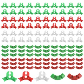 DUTIFUL Pack of 120 Plant Benders Plant Training Beige Clips 90 Degree Low Stress Training Clips Plant Bender Plant Trainer for Low Load Plants Bender Clips Plant Clips