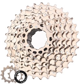 BUCKLOS 8/9/10/11/12 Speed Cassette Ultra-Light 11-25/28/32/34/36/40/42/46/50/52T Bike Cassette Fit Mountain Bike/Road Bike/XC/DH/AM,Compatible with Shimano Sram HG Hub Driver