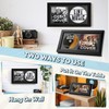 Dunkive 2 Pcs CD Display Frame, 12" x 6.8" Album