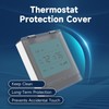 Pearwow Central AC Thermostat Cover Panel,4-3/4" AC Wired Controler Panel