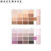 WAKEMAKE Soft Blurring Eye Palette + Color Primer Set 2items, Color:15 Born Dark Blurring