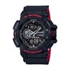 Casio G-Shock GA-400HR Black/Red Layer Series - Black / One