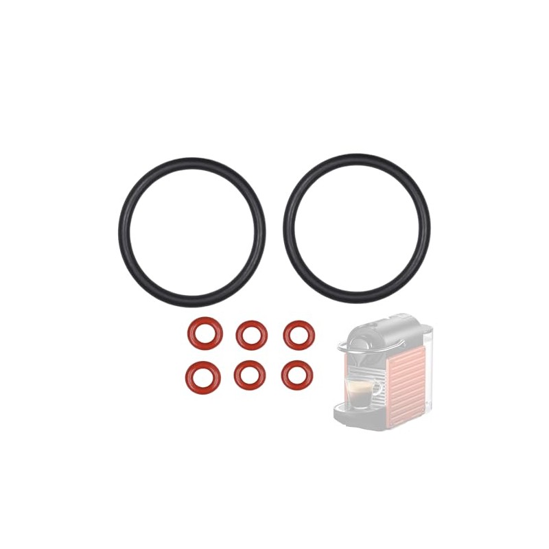 Snapworld Coffee 8x Seal O-Rings for Nespresso Delonghi Krups