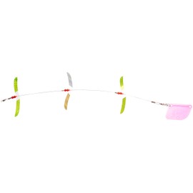 Mack's Lure 60533 Flash Lite Trolls - 3 Blade Series - 90# Test Chartreuse/