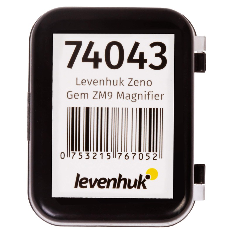 Levenhuk Zeno Gem ZM9 Folding Pocket 10x Magnifier for Reading