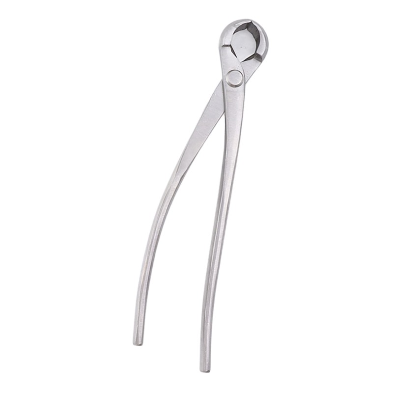 Concave Cutter Chromium Alloy Silver Bonsai Concave Branch Cutter Durable