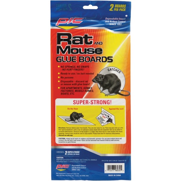 PIC GRT2F Glue Rat Boards (24 Pack of 2)