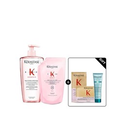 [Kerastase] Genesis Sprout Shampoo Refill Set 1L (500ml main product + 500ml refill) / [케라스타즈] 제네시스 새싹샴푸 리필 세트 1L (본품 500ml+리필 500ml)