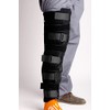 MediChoice Knee Immobilizer, Trimmable w/Hook And Loop Closure, Foam, Universal,