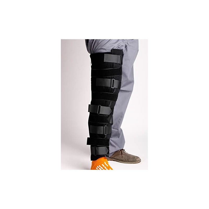 MediChoice Knee Immobilizer, Trimmable w/Hook And Loop Closure, Foam, Universal,