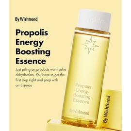 BY WISHTREND Propolis Energy Boosting Essence, Serum Booster for Propolis and Vitamin C, first treatment essence, 1st step skincarePropolis Extract To