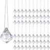 [FUPUTWO] Christmas Tree Hanging Suncatcher, Crystal Decoration, Sparkling (Clear)