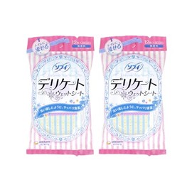 Sofy Delicate Wetting 6 Sheets x 2P x 2 Set