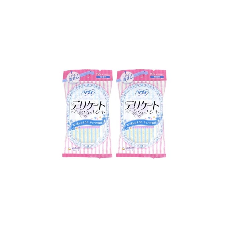 Sofy Delicate Wetting 6 Sheets x 2P x 2 Set