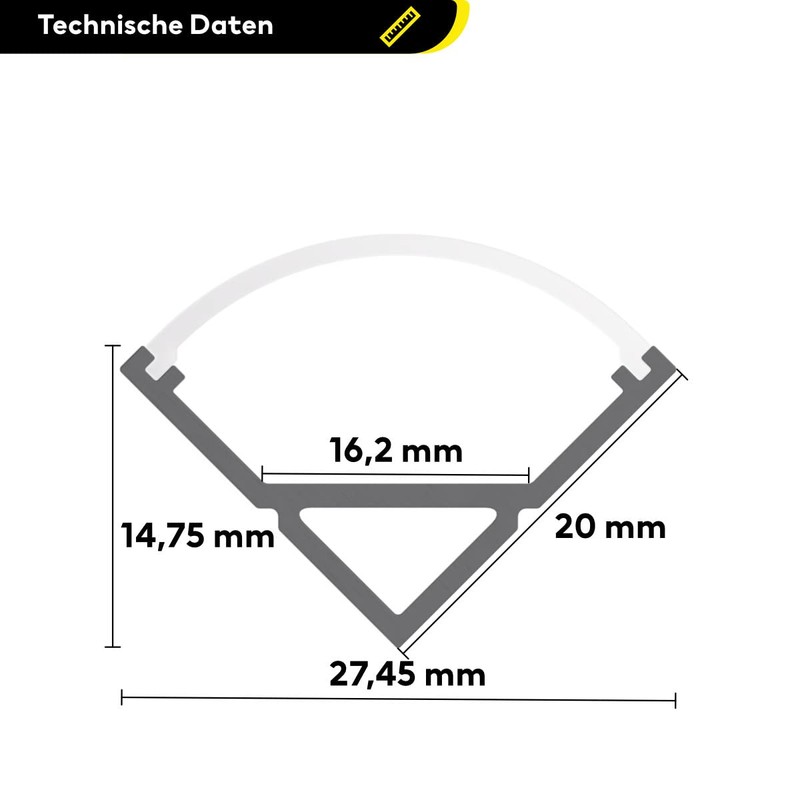 Alumino ER 16 mm Anodised