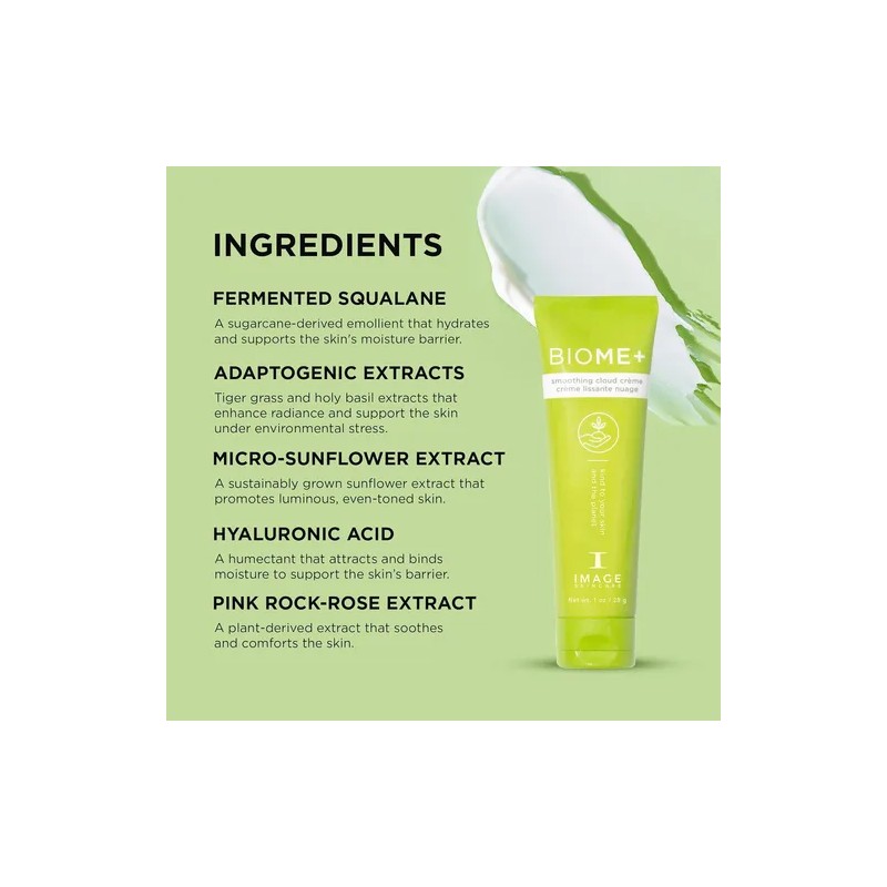 Image Skincare, Biome Crema Suavizante Nube, Crema Facial D