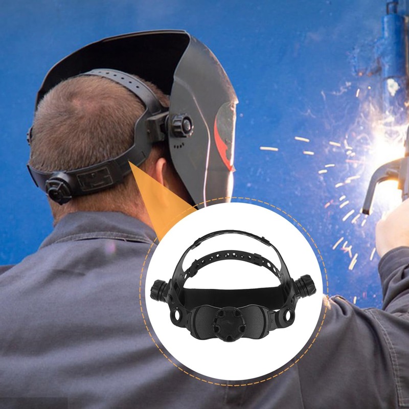 Mobestech Auto Darkening Welding Es Adjustable Welding Hood Headgear Fit