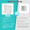 Upgrade FLRQB5AH23M11 Merv 13 22.7"x20"x4.70" Air Filter Compatible with Trane