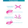 [Saeko] Seiko S49 Viking Swimming Goggles, Water Glasses, Waterproof, Anti-Fog,
