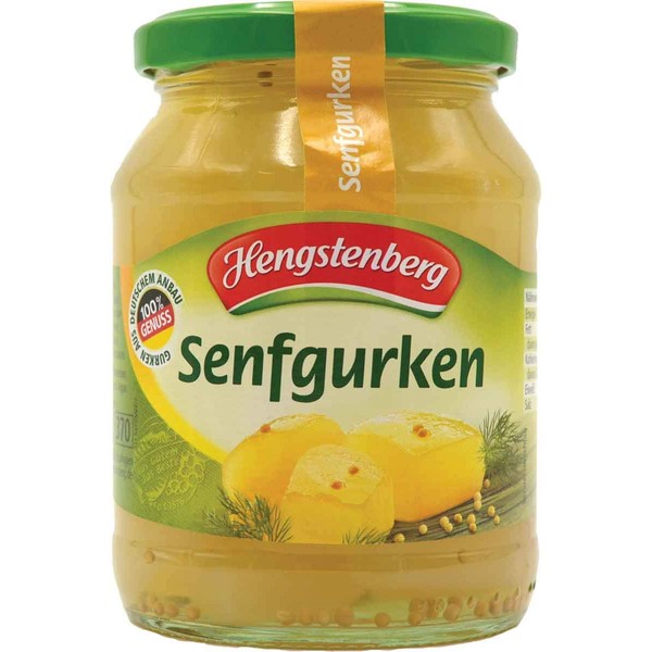 Hengstenberg Senfgurken, 12.50 Ounce
