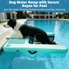 TONKOUM Inflatable Dog Water Ramp Floating Dock - 200LBS Capacity