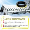 36 FT Industrial Grade Gutter Heater Cable, YeloDeer Heat Tape