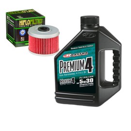 RAD Powersports Oil Change Kit For Honda 2003 TRX350FM Rancher 4X4 Premium 4 5W-30