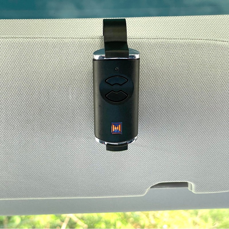 Sun Visor Mount Suitable for Hörmann Handheld Transmitter HSE4 868