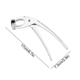 Oven Clip Zinc Alloy Bowl Pot Pan Gripper Clip Oven Tongs Grip Grabber for Hot Pot Plate Baking Tray Pan Lifter Dish