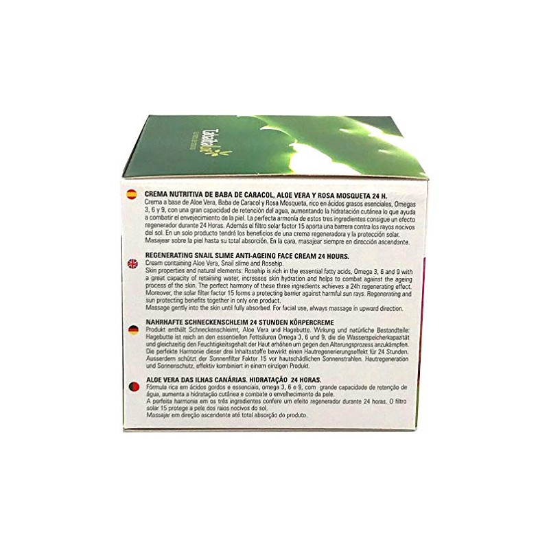 Aging Cream Face Regenerating 24h 100ml Tabaibaloe x 2 Units