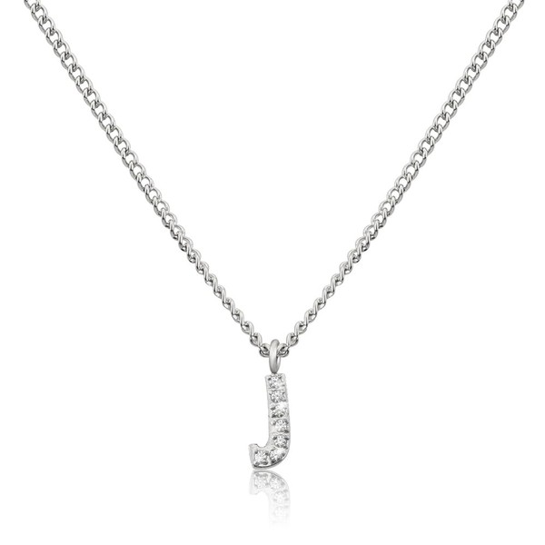 GD GOOD.designs EST. 2015 Chain with letters silver for ladies