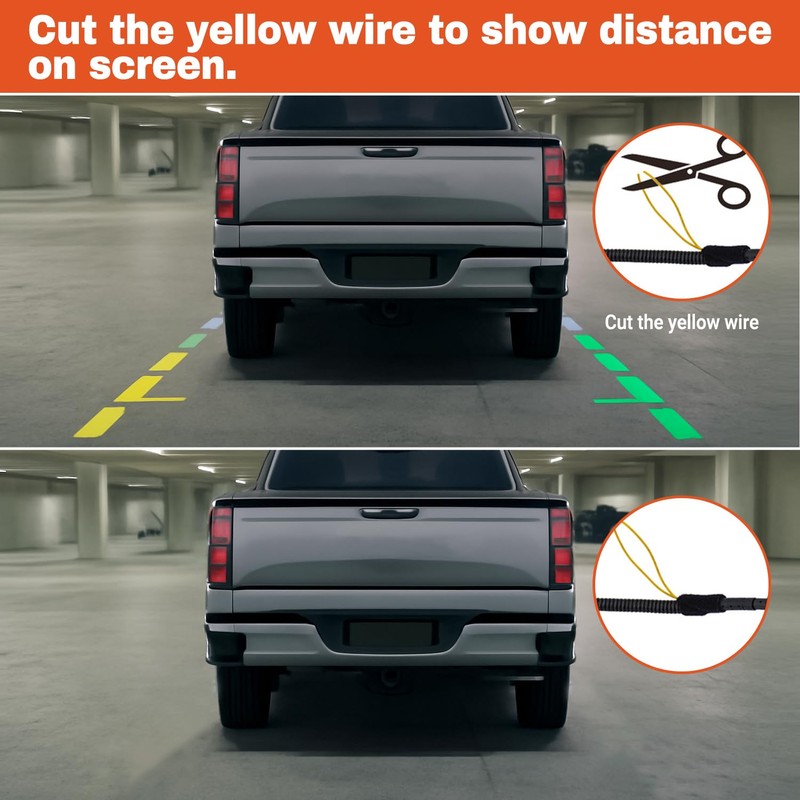 Tailgate Handle Backup Camera Compatible with 2007-2013 Toyota Tundra, Tailgate
