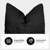Double Pack Cotton Reinforced Pillowcases For Side Sleeper Pillow -