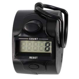 iplusmile Finger Counter Mechanical Manual Counter 5 Digit Counter Executor Counter Counter Hand Counter Hand Count Counter Hand Held Sports (Random Color)