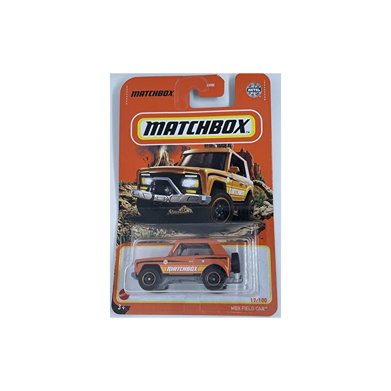 Matchbox MBX Field Car [Orange] # 17/100