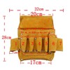 Topways Leather Tool Belt Pouch/Work Apron for Carpenters and Builders,