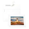 Silunkia 60 Packs White Photo Frame Cards with Envelopes for