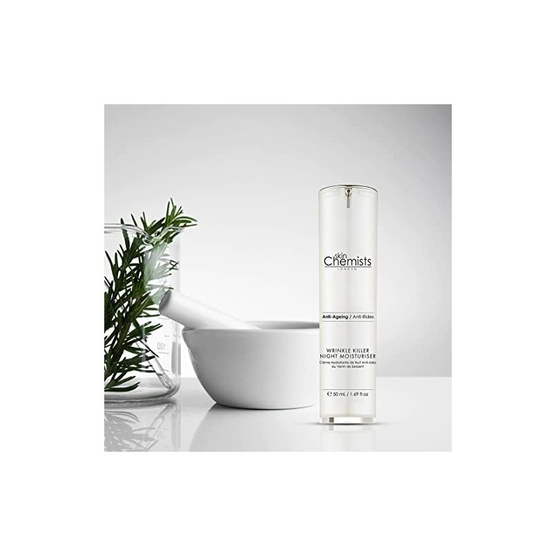 skinChemists Anti-Ageing Wrinkle Killer Night Moisturizer, 1.69 Fl. Oz