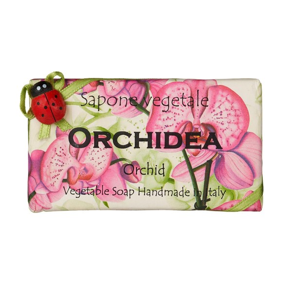 Alchimia Soap, Solid Soap, 7.1 oz (200 g), Orchid, Solid