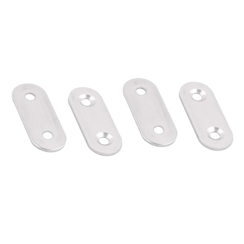 Sourcingmap Metal Flat Repair Joining Brace Mending Fixing Plate 40mm