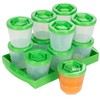 Baby Food Storage Containers w Write What You Want Lids