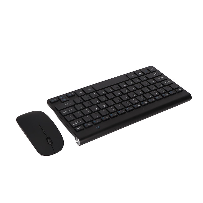 2.4G Wireless Keyboard Mouse Combo 78 Keys UV Screen Printing