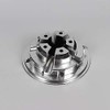 Golf Cart 8" SS Wheel Covers Hub Caps, Set of