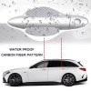 Door Protection 4 Set Red Carbon Fiber Truck Car Door