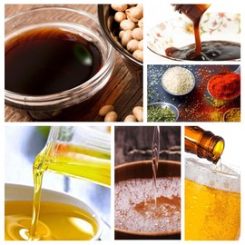 Juego de embudos de cocina 4 en 1, sin BPA, colador desmontable, embudos pequeños para llenar botellas, uso en cocina, embudos de plástico para botellas de alimentos (azul)